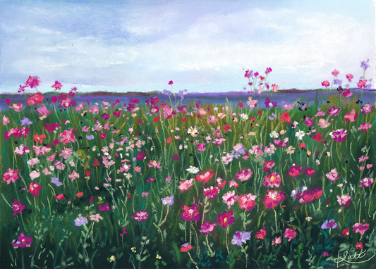Where The Meadow Meets the Sound Print