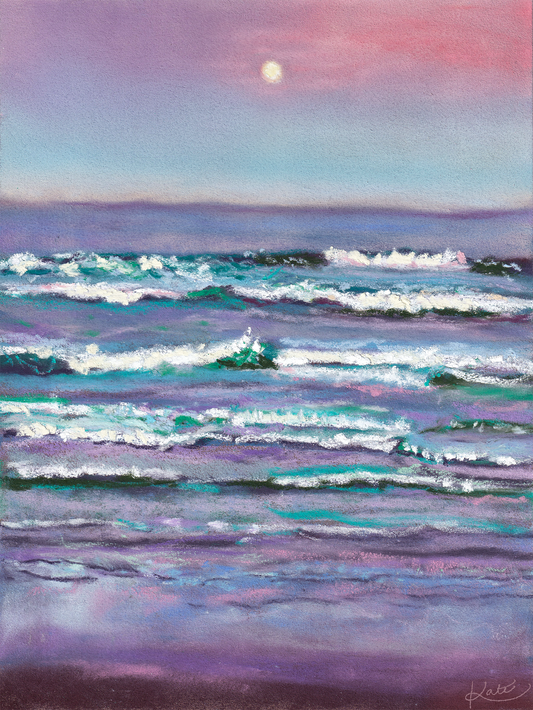 Violet Shore Print
