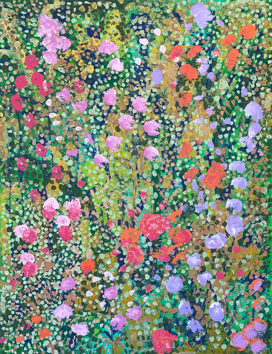Rainbow Garden Print